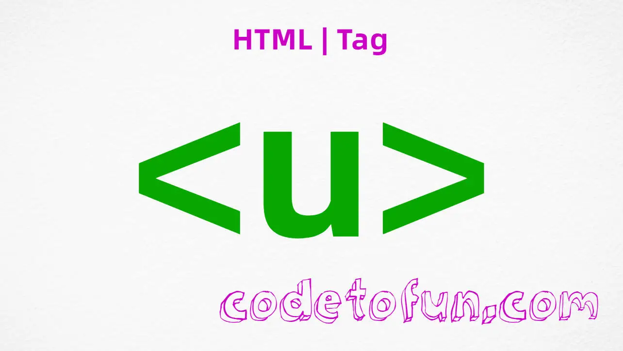 HTML u Tag