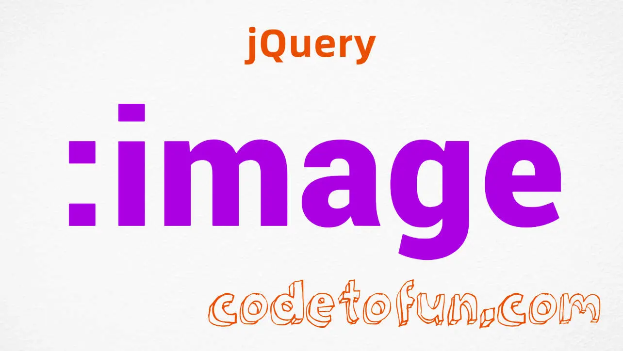 jQuery :image Selector