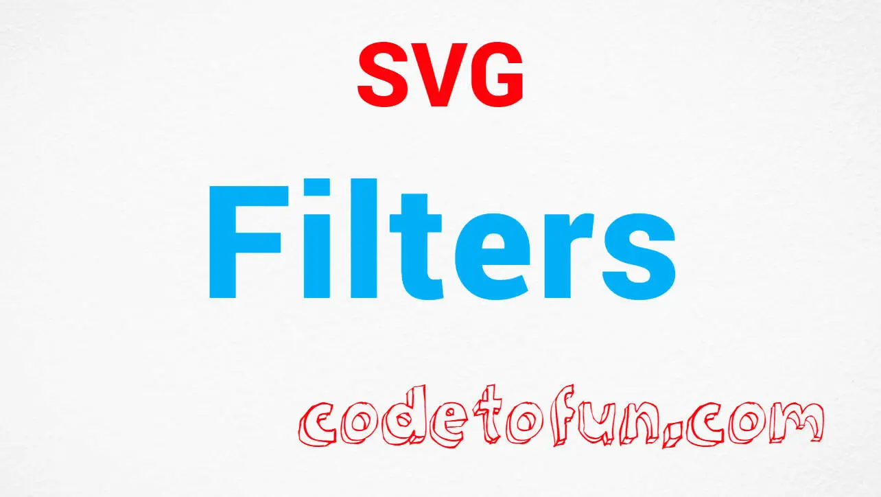 SVG Filters